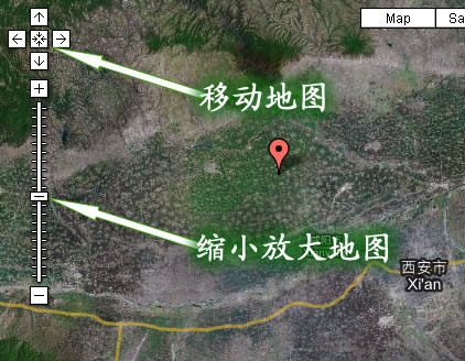 卫星地图浏览帮助